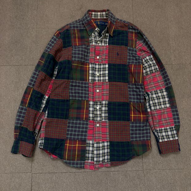 polo 랄프로렌 폴로 패치워크 셔츠 