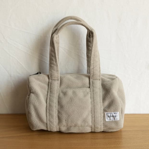 HEAD PORTER - BOSTON BAG S (Beige Gray)