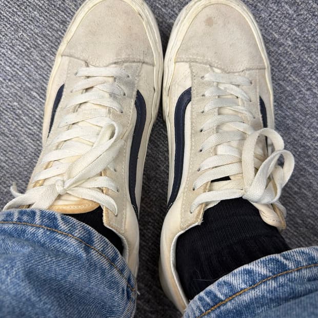 Vans 블루아이보리