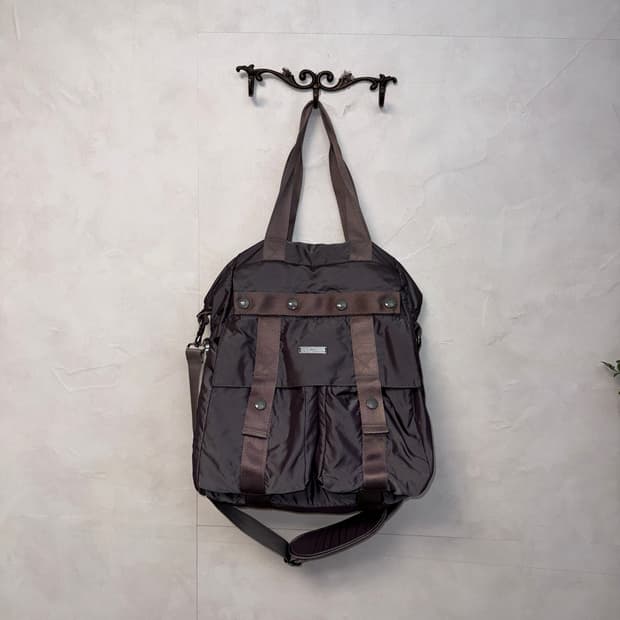 Adidas Stella McCartney purple 투웨이 백