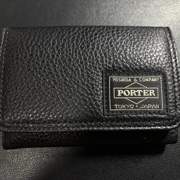 포터 캄 카드 케이스 블랙