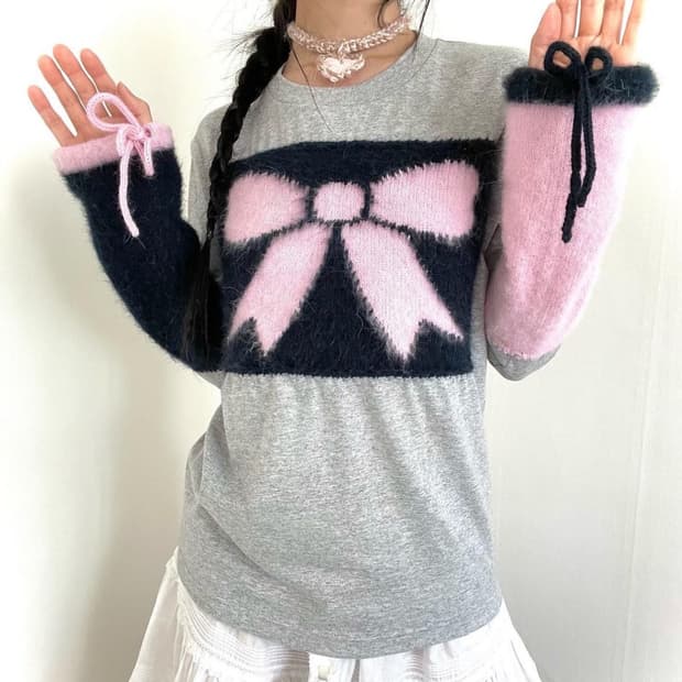 콕스피핀 coxspippin 리본 티셔츠