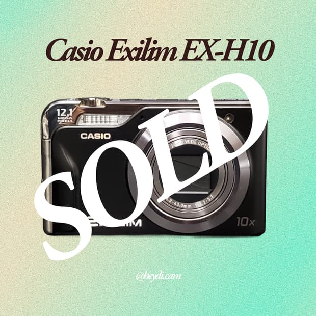 (츄디카)카시오 엑슬림 Casio Exilim EX-h10