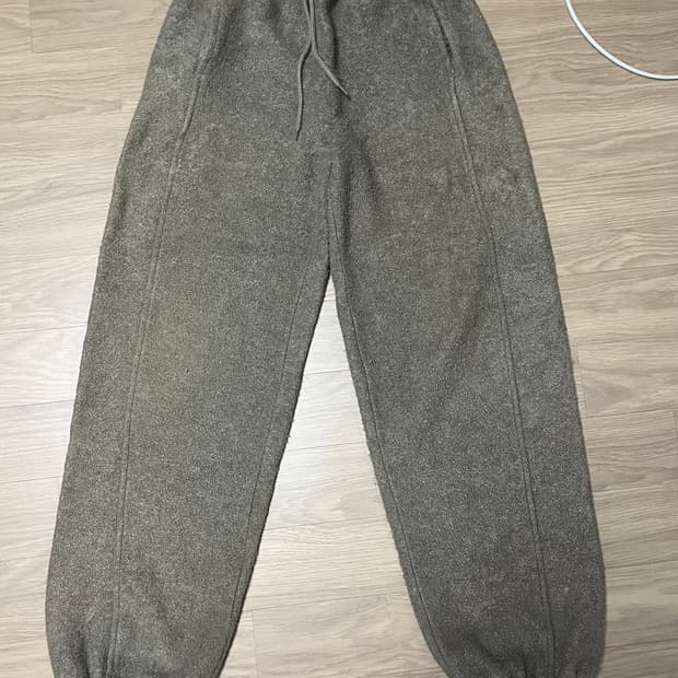 울 혼방 스웻팬츠