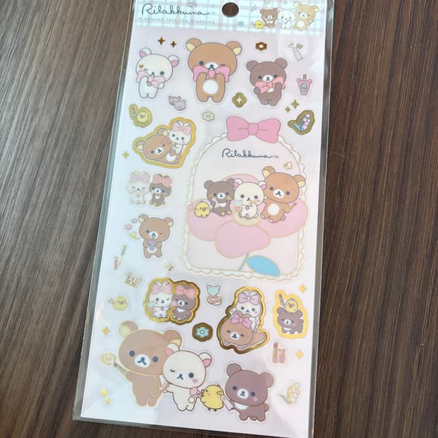 리락쿠마 스티커