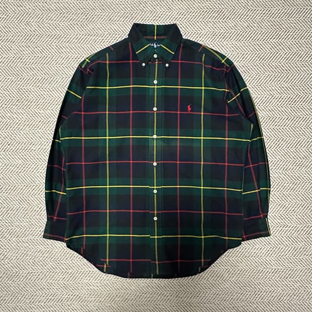 POLO RALPH LAUREN cotton check shirt