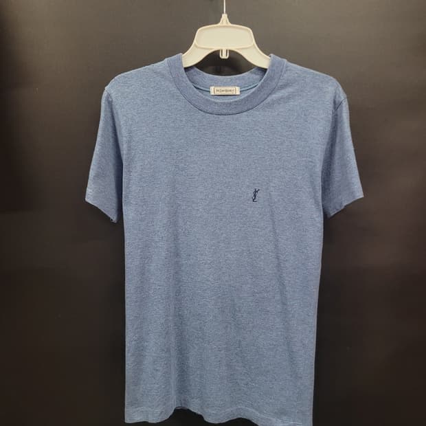 YSL 입생로랑 자수로고 빈티지 셔츠 