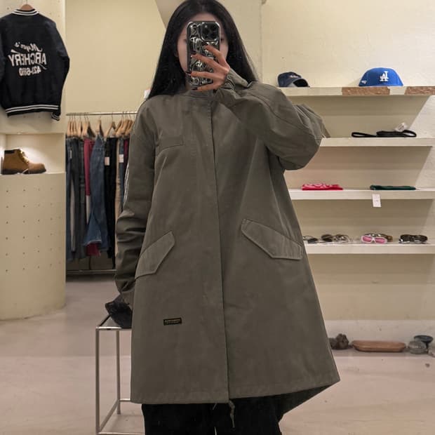 커버낫 카키 피쉬테일 자켓 U1272