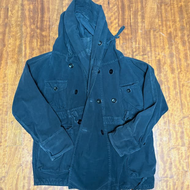 캐피탈 링코트 블랙