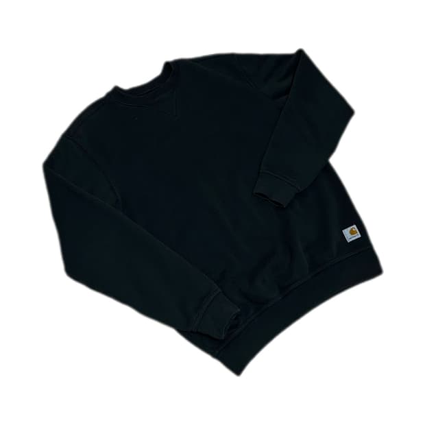 칼하트 오리지널핏 블랙 스웻셔츠