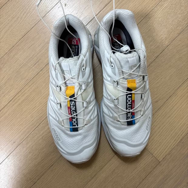 살로몬 xt-6 adv white 235