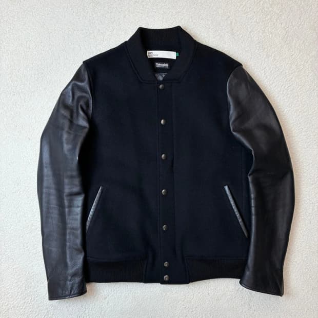 로파이 LOFI 신슐레이트 양가죽 배색 바시티 자켓 PN6282   
