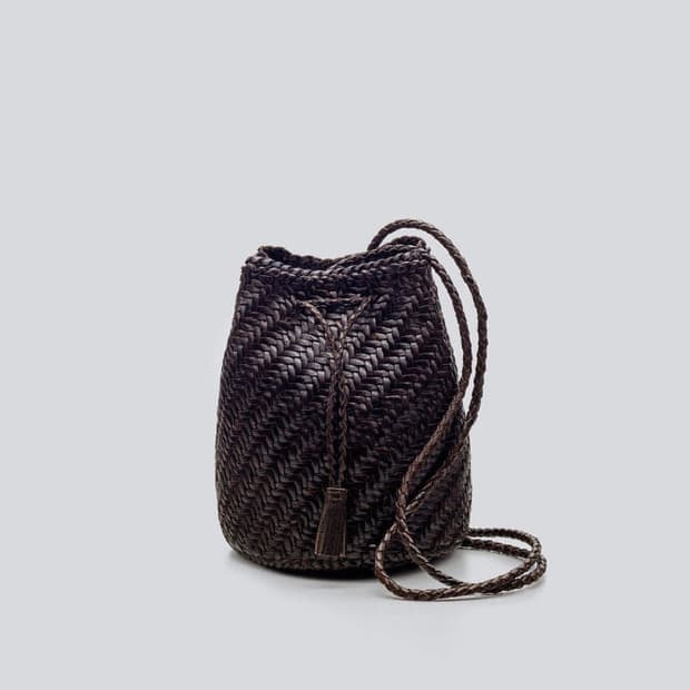 드래곤디퓨전 폼폼 더블점프 백 다크브라운