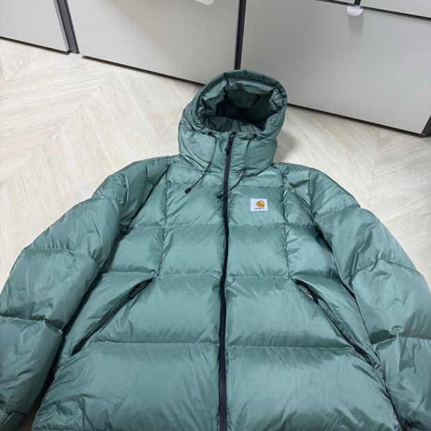 칼하트 wip 아스펜 다운 알파 그린