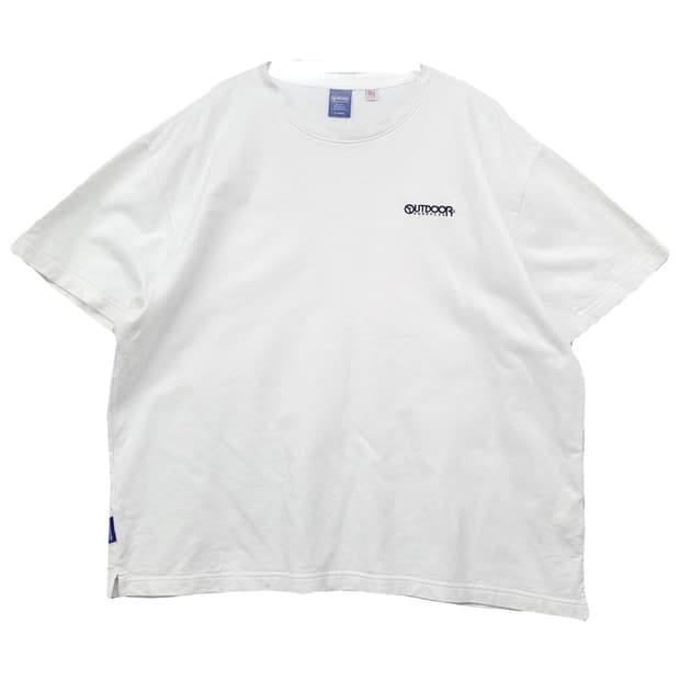 아웃도어 프로덕츠 화이트 반팔티 X-LARGE