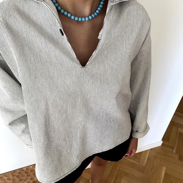 투명 원석 목걸이 (Lamon Glow)