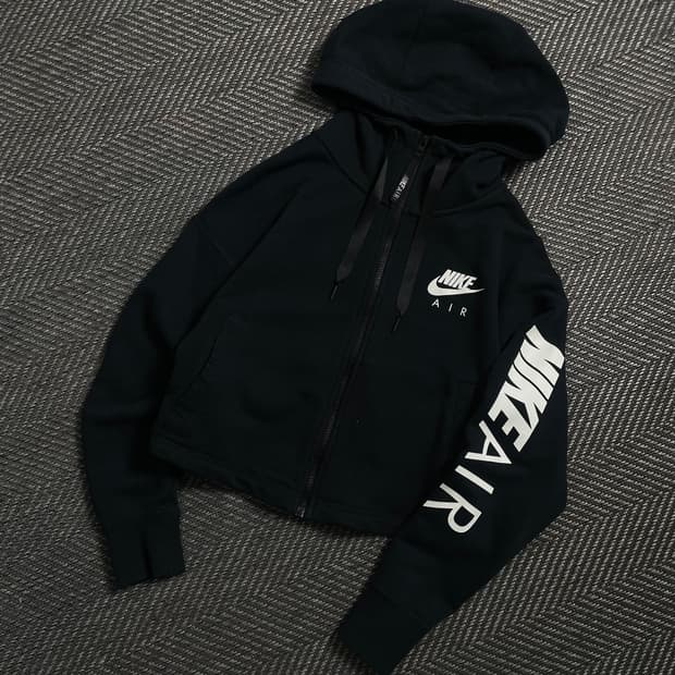 나이키 에어 우먼스 크롭 후드 집업 y 4590