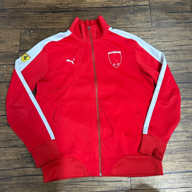 푸마 페라리 레이싱 트랙탑 L 올드스쿨 Y2K