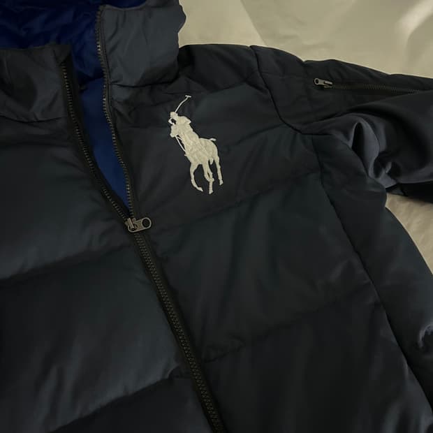 빈티지 폴로 패딩