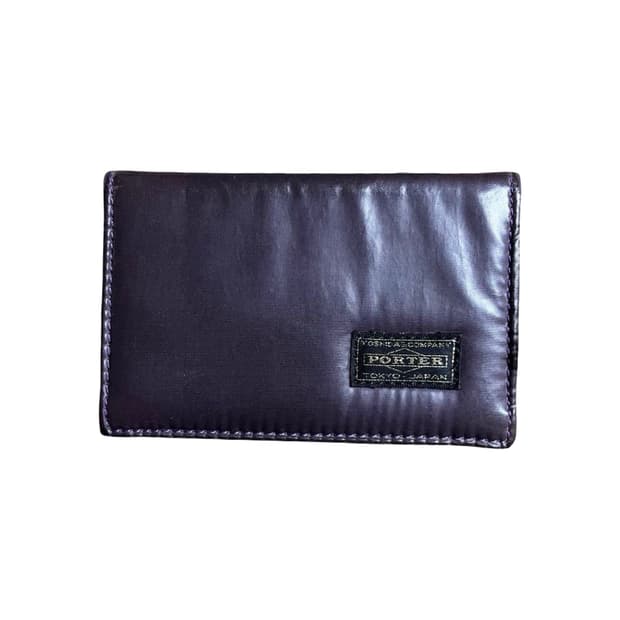 포터 도트 지갑 퍼플 
