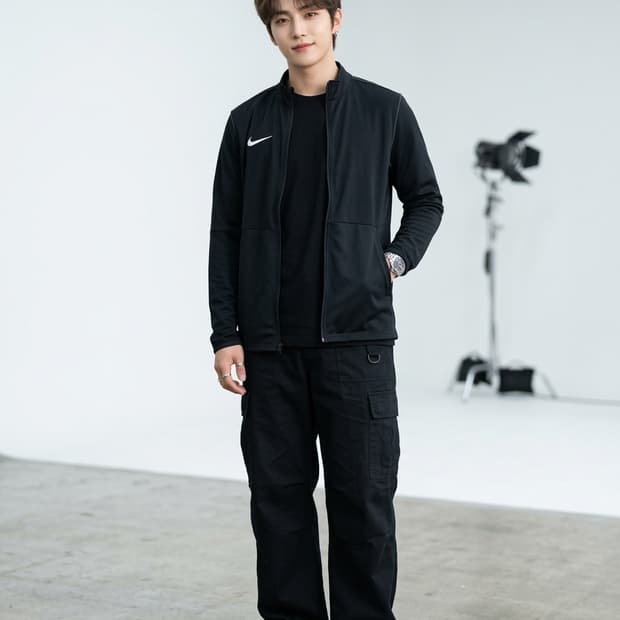 나이키 드라이핏 블랙 트랙 자켓 집업