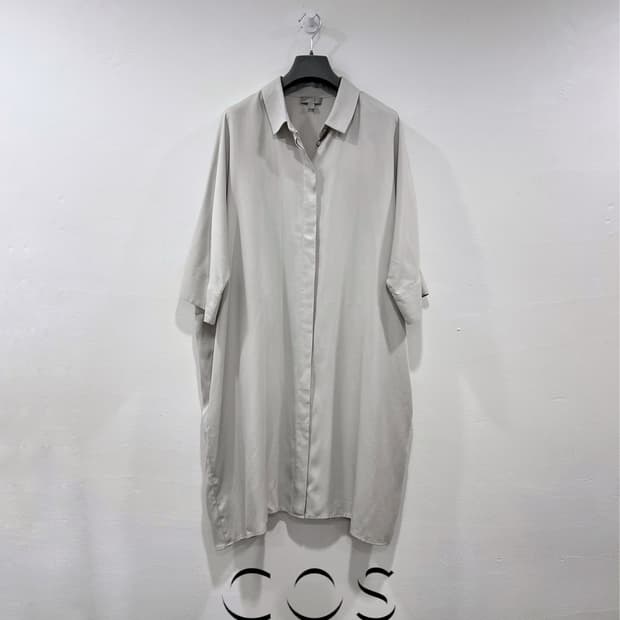 COS 루즈핏 셔츠 원피스 (m)