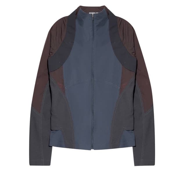 혜인서 hyeinseo Paneled Windbreaker Midnigh