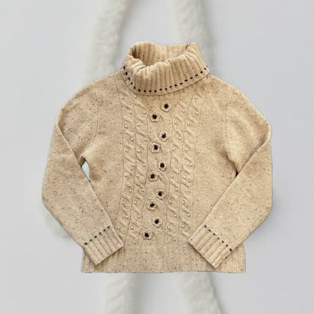 오트밀 플라워 폴라니트