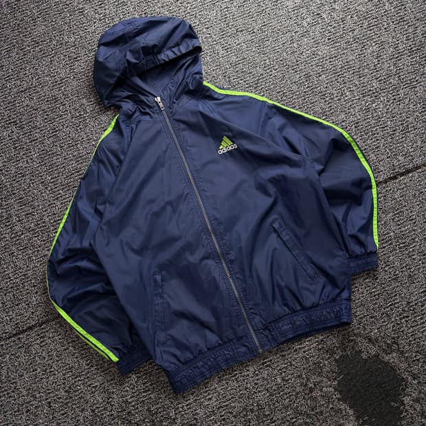 아디다스 올드스쿨 사이드라인 바람막이 3649