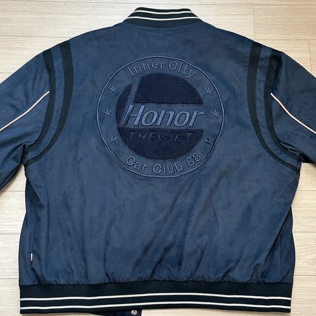 아너더기프트 오일 헤드 베리스티 바시티 자켓  XL