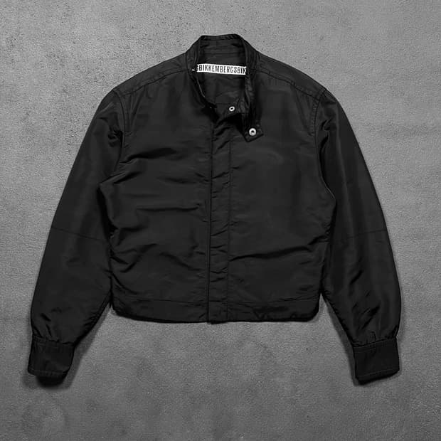 Dirk Bikkembergs 딕 비켐버그 크롭 라이더 자켓
