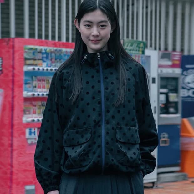 Ohesio 오헤이오 프릴도트후드 블랙