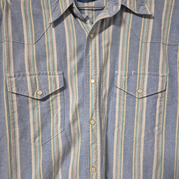 00s 랭글러 웨스턴 셔츠