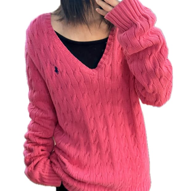 Polo Ralph Lauren 폴로 랄프로렌 핫핑크 니트
