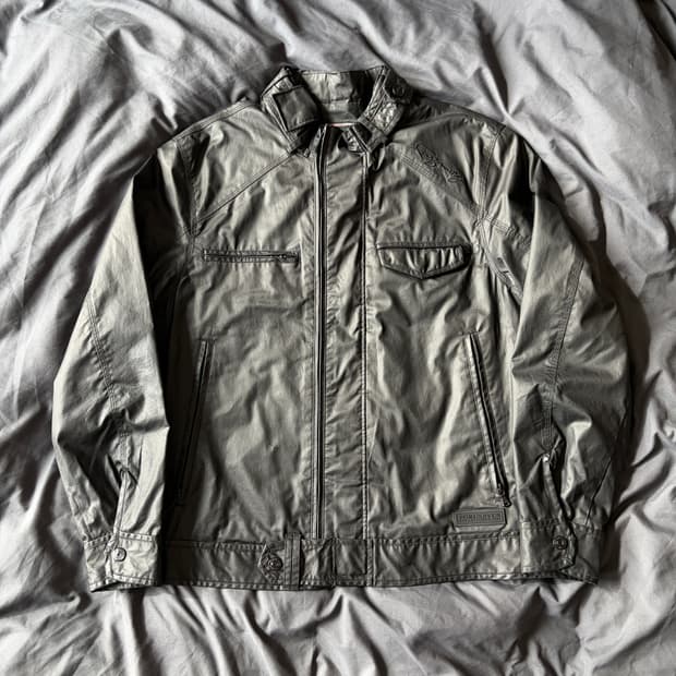 [FUBU] 후부 페이크 래더 블랙 자켓