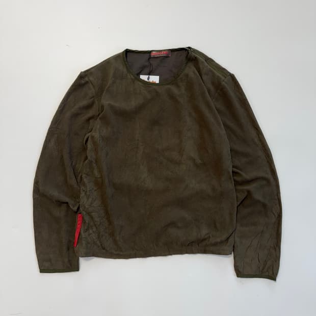 1990s 프라다 이태리 메이드 플리스 탑