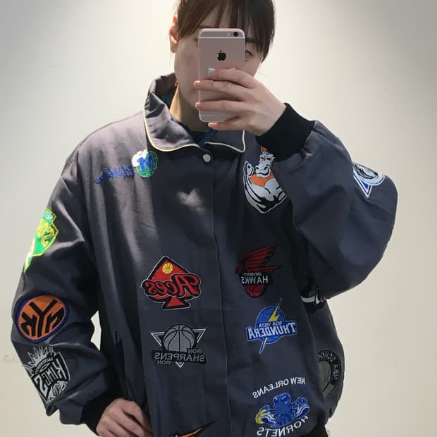 NBA 와펜 패치 자켓