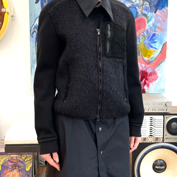 [46] 솔리드옴므 울 가디건 자켓