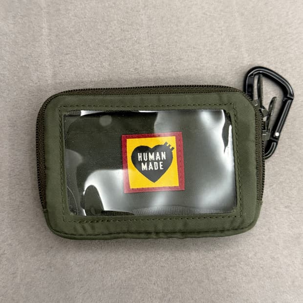 휴먼메이드 밀리터리 카드케이스 올리브 드랩