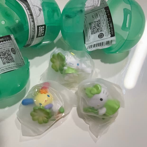 (일괄) 산리오 네잎클로버 가챠