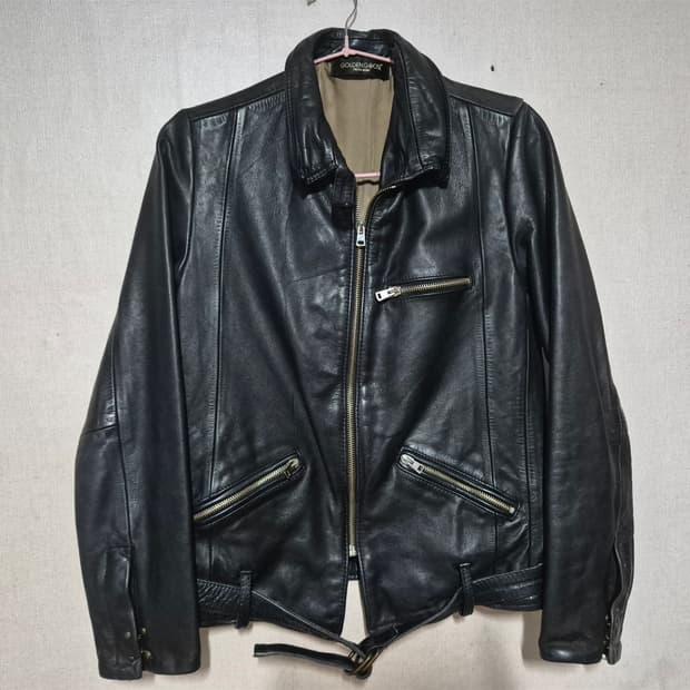 골든구스 싱글라이더 가죽자켓 (XS)