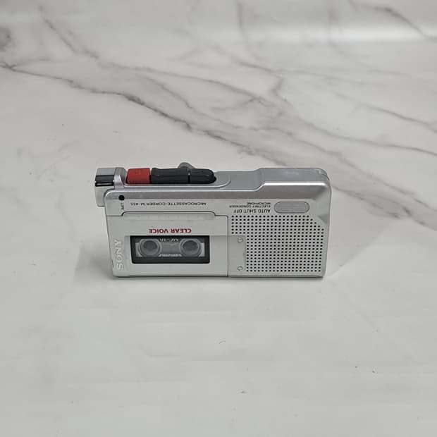 수리필요) 소니 M-455 마이크로 카세트 레코더