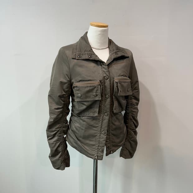 셔링 포켓 자켓