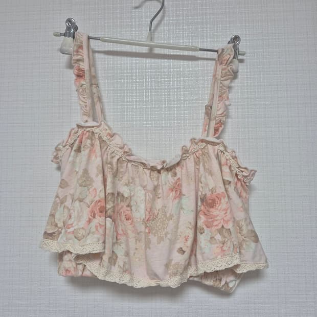 리즈리사 수선템 핑크 플로럴 셋업