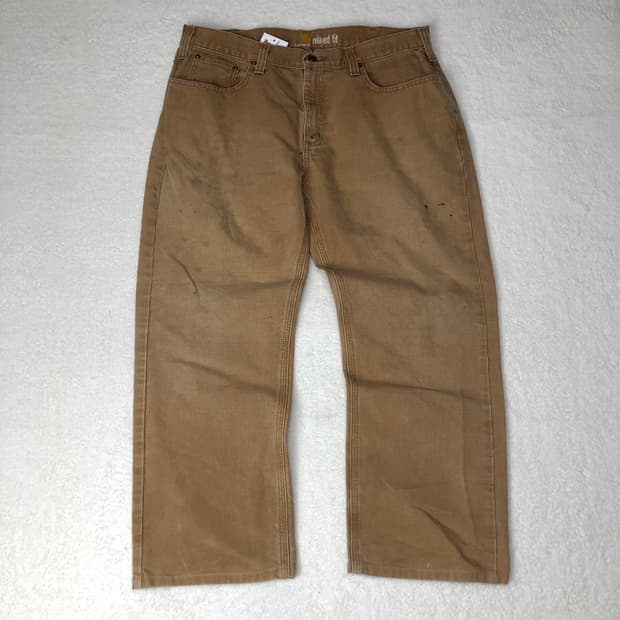 칼하트 덕 캔버스 워크팬츠 