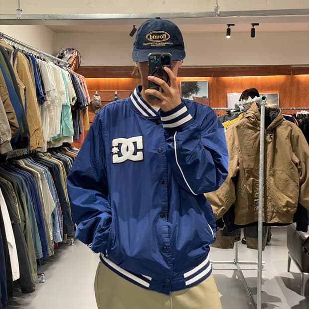 DC shoes 빅로고 자켓
