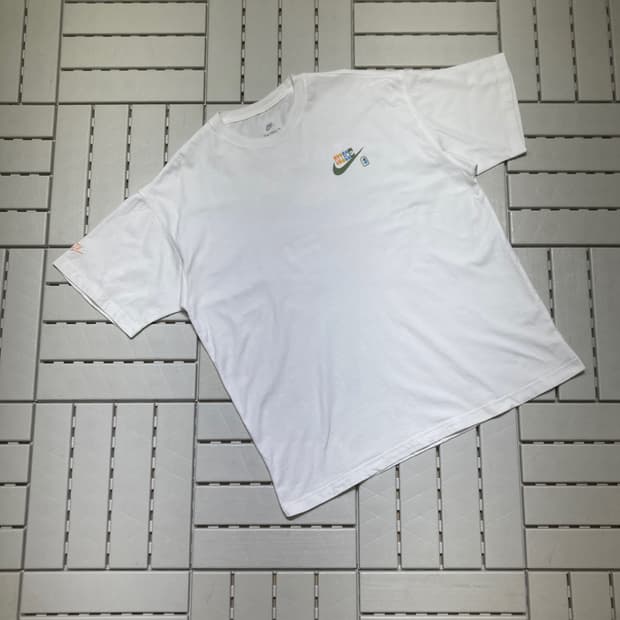 [XL]나이키 자수 프린팅 반팔 0632