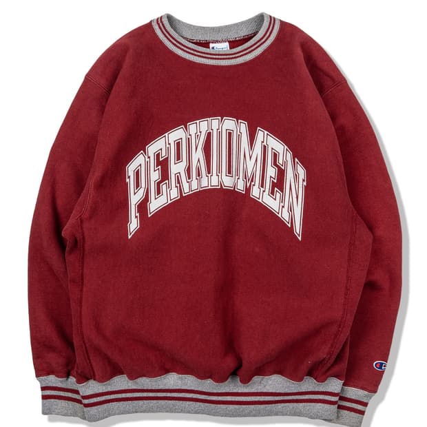 (105) 80's 챔피언 USA made 퍼키오먼 리버스위브 스웻
