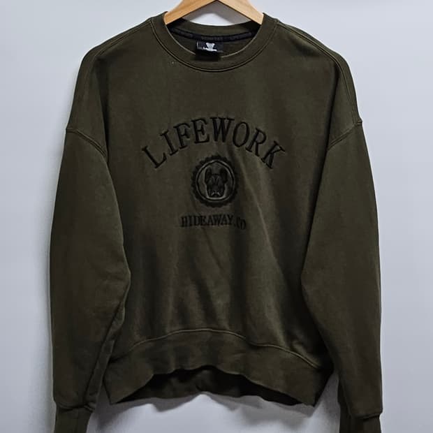 라이프워크 여성 맨투맨 FREE