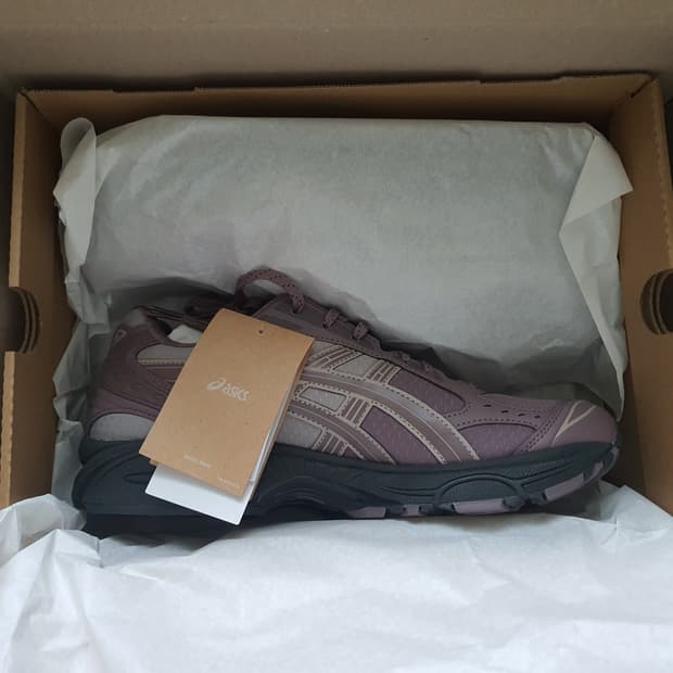 아식스 Asics 젤 카야노 14 마우브 그레이 문락 275mm 미개봉